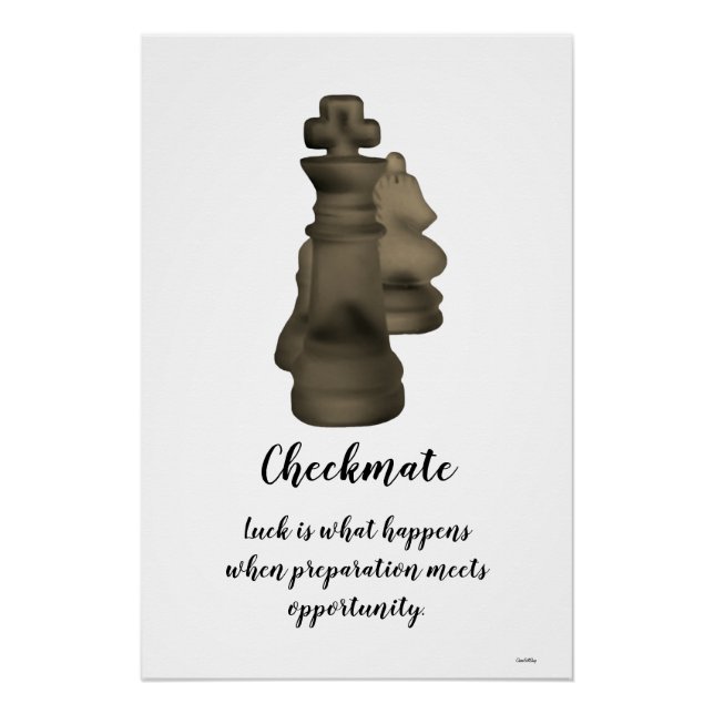 Póster Poster Checkmate (Frente)