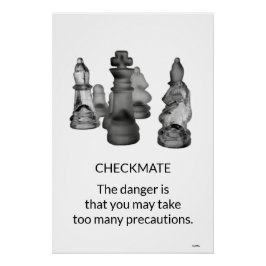 Póster Poster Chess Checkmate