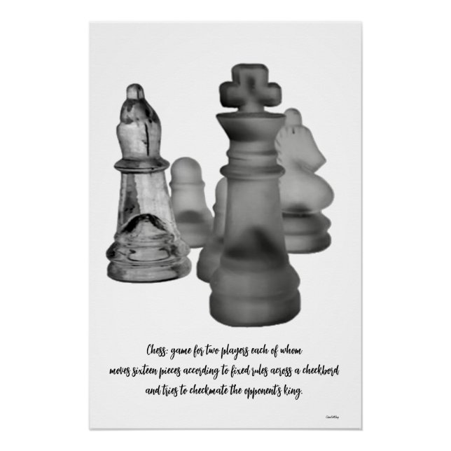 Póster Poster Chess Game (Frente)