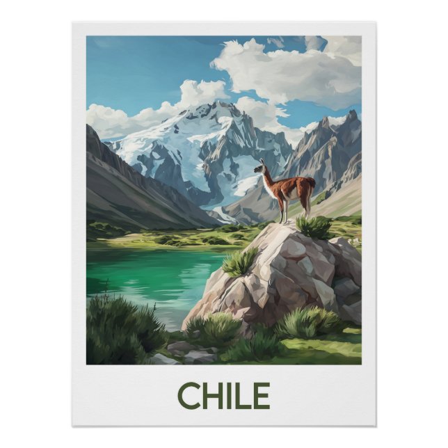 Póster Poster Chile (Frente)