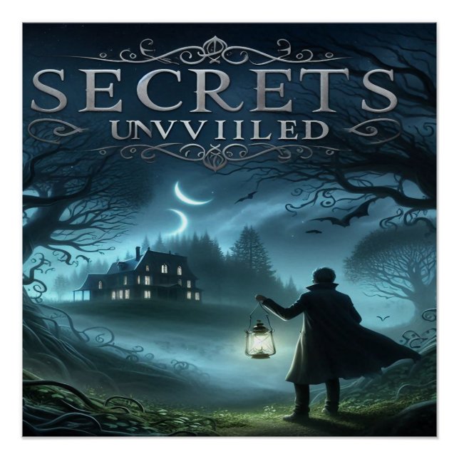 Póster poster cinemático horror (Frente)