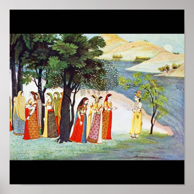 Póster Poster-Classic Art-Indischer Maler 8 (Frente)