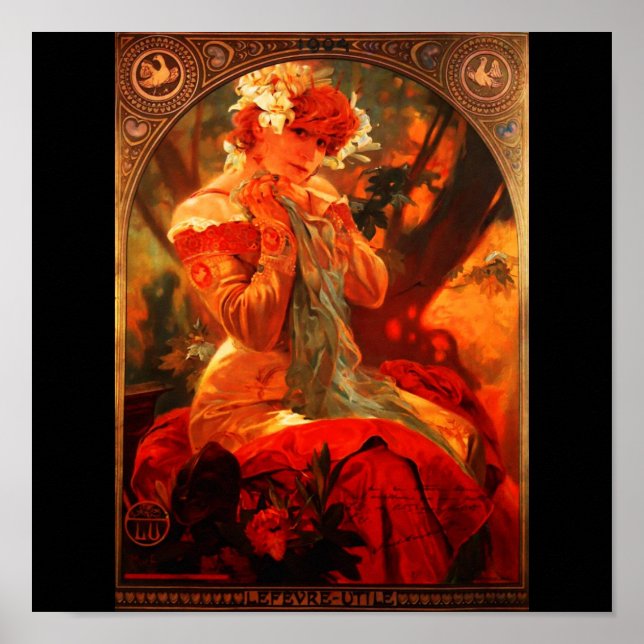 Póster Poster-Classic Art-Mucha 4 (Frente)