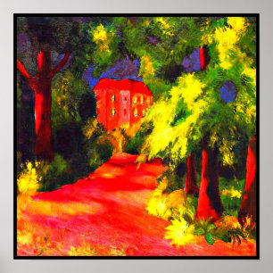 Póster Poster-Clássico/Agosto Macke 115