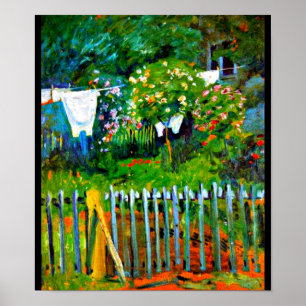 Póster Poster-Clássico/Agosto Macke 119