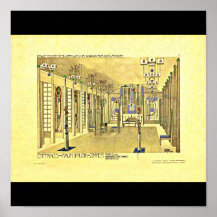 Póster Poster-Clássico/Charles Rennie Mackintosh 8