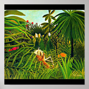 Poster Poster-Clássico/Henri Rousseau 28