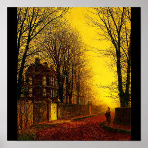 Poster Poster-Clássico/John Atkinson Grimshaw 12