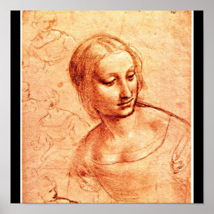 Póster Poster-Clássico/Leonardo da Vinci 6