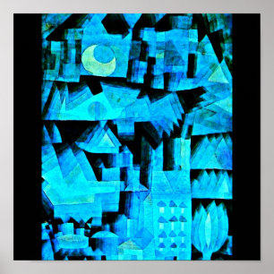 Póster Poster-Clássico/Paul Klee 100