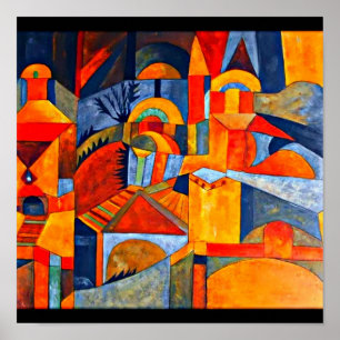Póster Poster-Clássico/Paul Klee 108