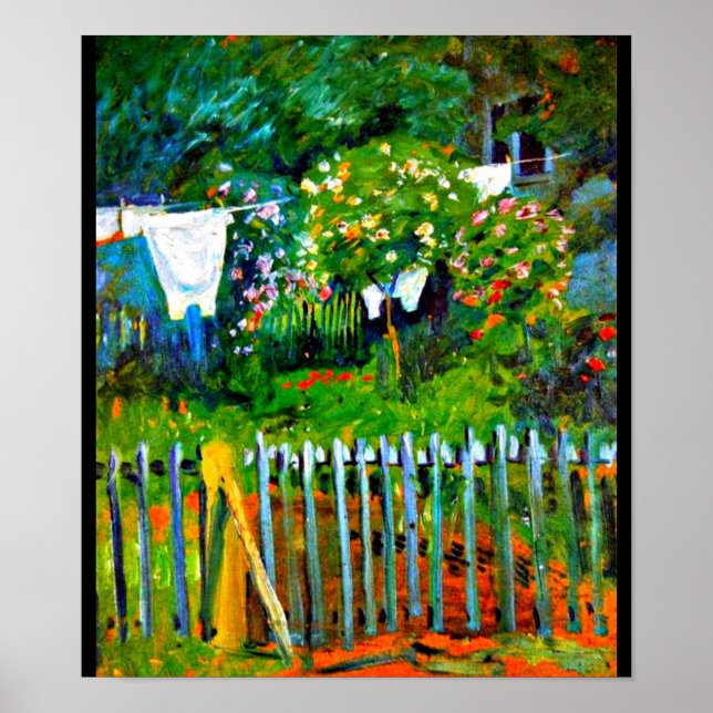 Póster Poster-Clássico/Vintage-Agosto Macke 119 (Frente)