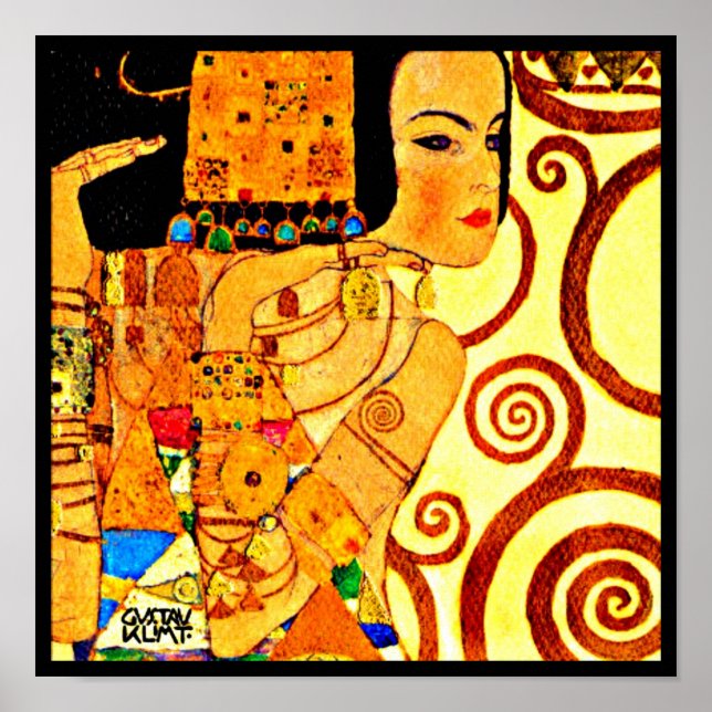 Poster Poster-Clássico/Vintage-Gustav Klimt 20 (Frente)