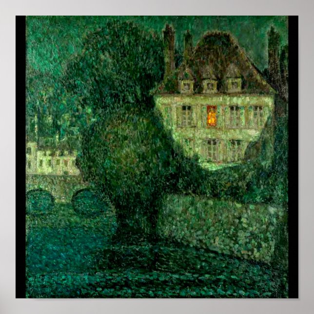 Poster Poster-Clássico/Vintage-Henri Le Sidaner 8 (Frente)