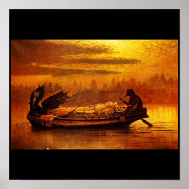 Póster Poster/Clássico/Vintage-John Atkinson Grimshaw 5 (Frente)