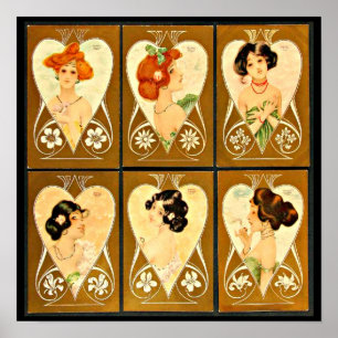 Póster Poster-Clássico/Vintage-Raphael Kirchner 23