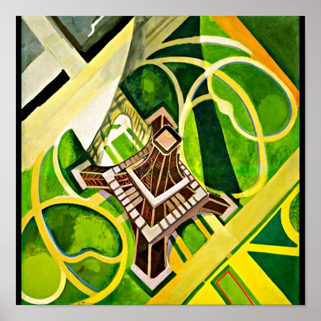 Póster Poster/Clássico/Vintage-Robert Delaunay 2 (Frente)