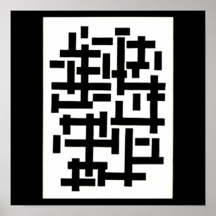 Poster Poster-Clássico Vintage-Theo Van Doesburg 12