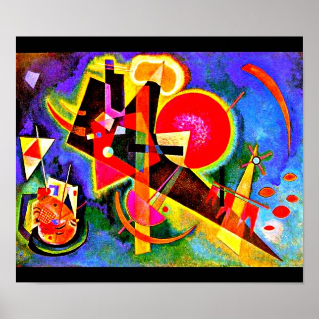 Póster Poster-Clássico/Vintage-Wassily Kandinsky 17 (Frente)