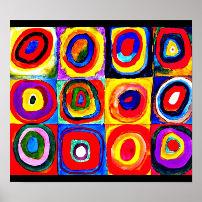 Poster Poster-Clássico/Vintage-Wassily Kandinsky 18 (Frente)