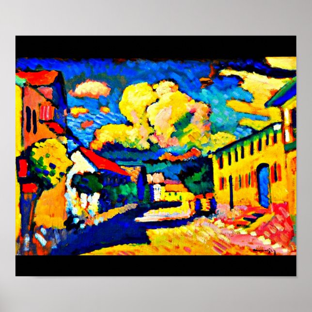 Poster Poster-Clássico/Vintage-Wassily Kandinsky 33 (Frente)