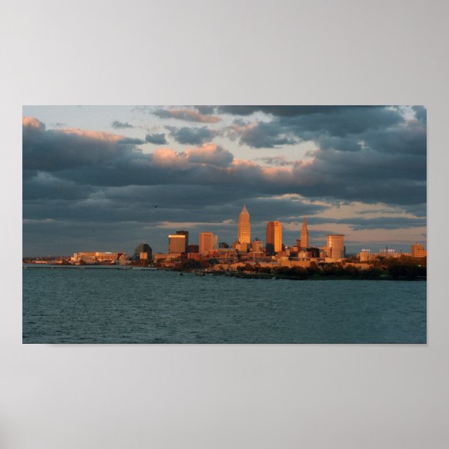 Poster Pôster Cleveland A Glow (Frente)