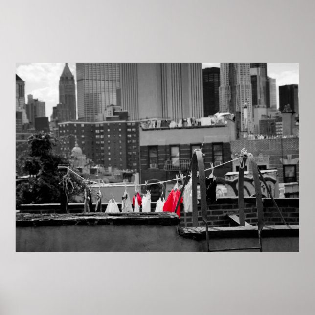 Póster Poster: Clothesline (Frente)