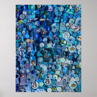 Poster Poster: Componentes dos jogos azuis do Conselho