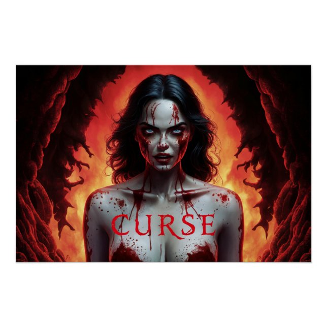 Póster Poster Curse Femme 07 (Frente)