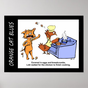 Póster "Poster da banda desenhada de Pawticiple de