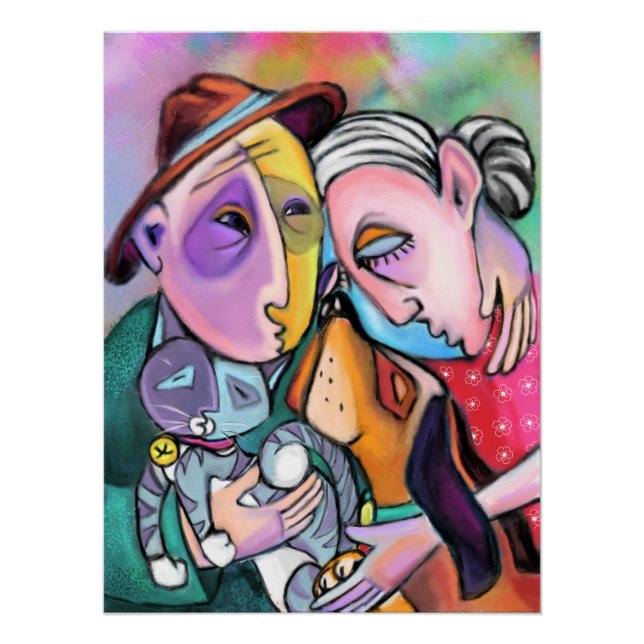 Póster Poster da família Close-Knit (Frente)