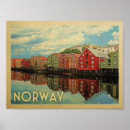 Poster Poster da Noruega