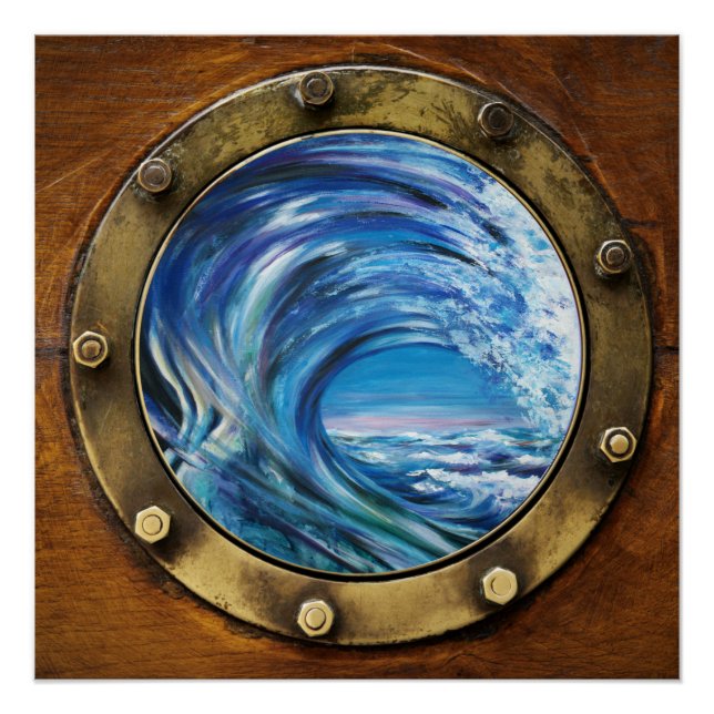 Póster Poster da Onda Porthole (Frente)