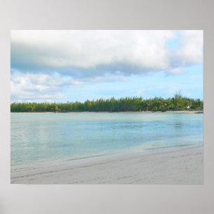 POSTER PÔSTER DA PAISAGEM MARINHA DE GREEN TURTLE CAY / I