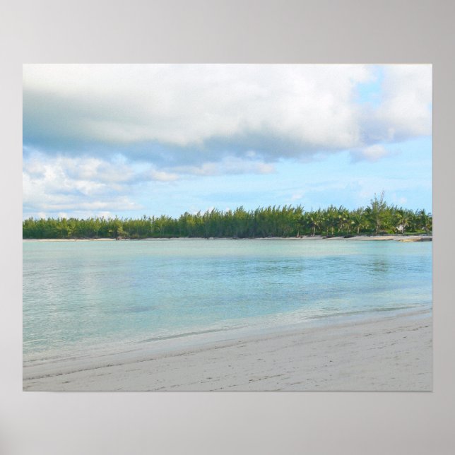 POSTER PÔSTER DA PAISAGEM MARINHA DE GREEN TURTLE CAY / I (Frente)