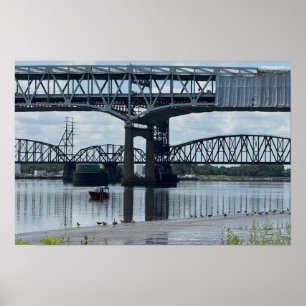 Poster Pôster da Ponte Betsy Ross Filadélfia