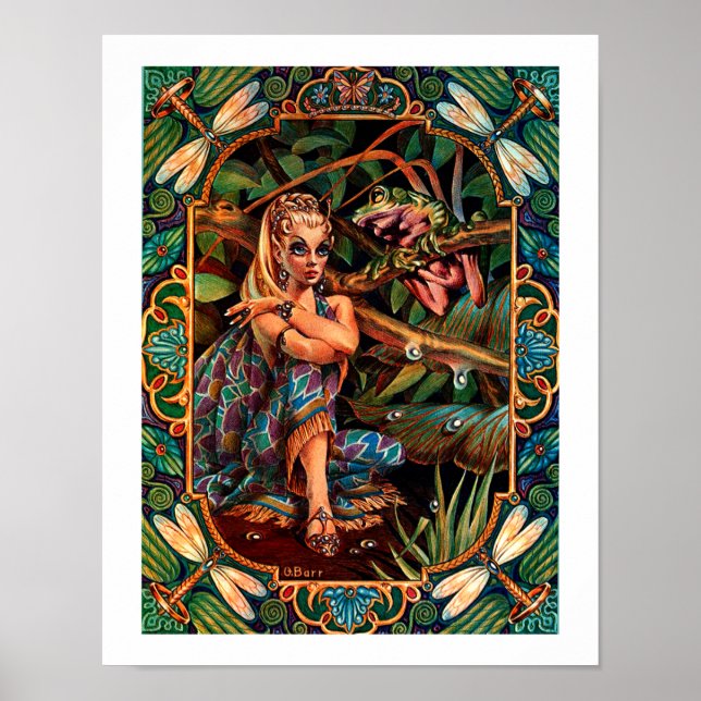 Póster Pôster da Princesa Elfa (Frente)