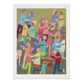 Póster poster dancing people