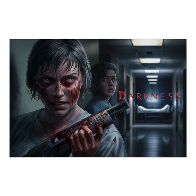 Póster Poster Darkness Femme 04 (Frente)