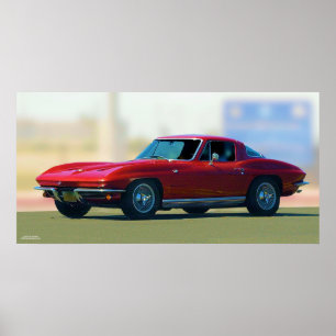 POSTER 'POSTER DE 63 CORVETAS