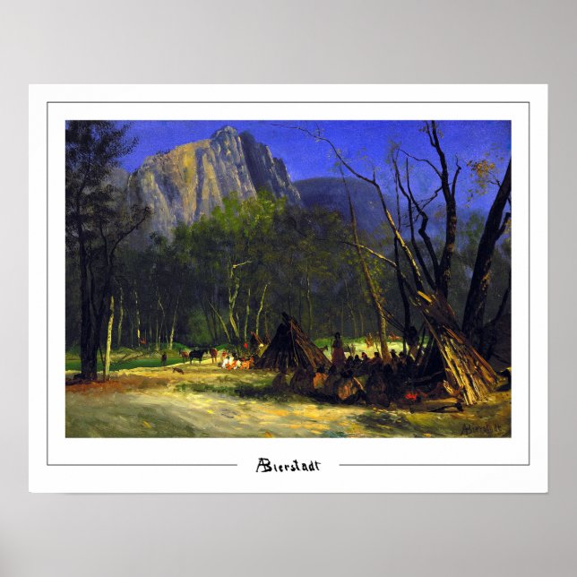 Poster Pôster de Arte Albert Bierstadt Zedign #206 (Frente)