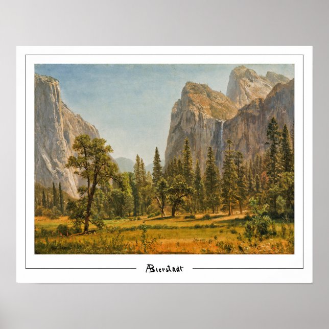 Poster Pôster de arte Albert Bierstadt Zedign #261 (Frente)
