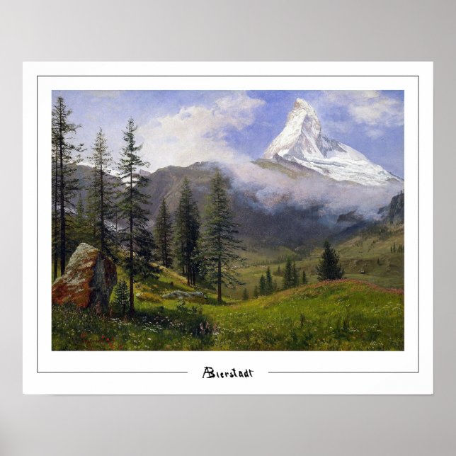 Poster Pôster de Arte Albert Bierstadt Zedign #271 (Frente)