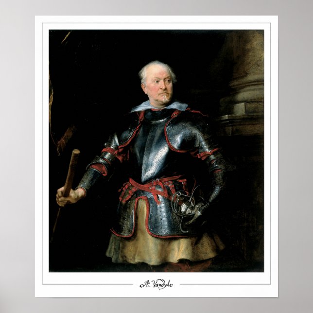 Poster Pôster de Arte Anthony van Dyck Zedign #356 (Frente)