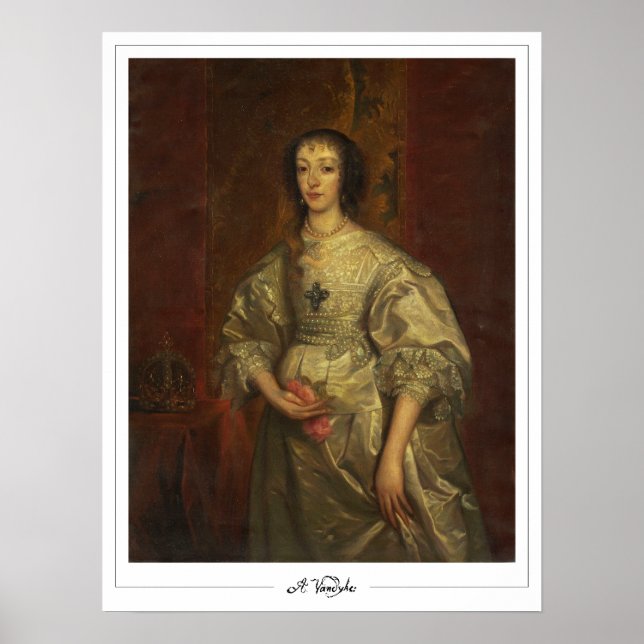 Poster Pôster de Arte Anthony van Dyck Zedign #360 (Frente)