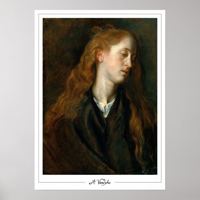 Poster Pôster de arte de Anthony van Dyck Zedign #140 (Frente)