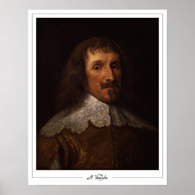 Poster Pôster de arte de Anthony van Dyck Zedign #350 (Frente)