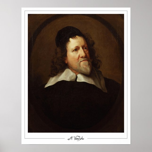 Poster Pôster de arte de Anthony van Dyck Zedign #505 (Frente)