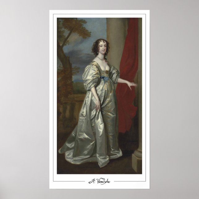 Poster Pôster de arte de Anthony van Dyck Zedign #617 (Frente)