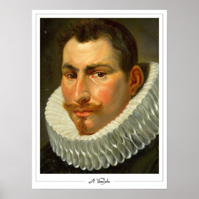 Poster Pôster de arte de Anthony van Dyck Zedign #744 (Frente)